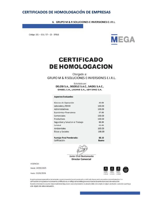 Certificado 6
