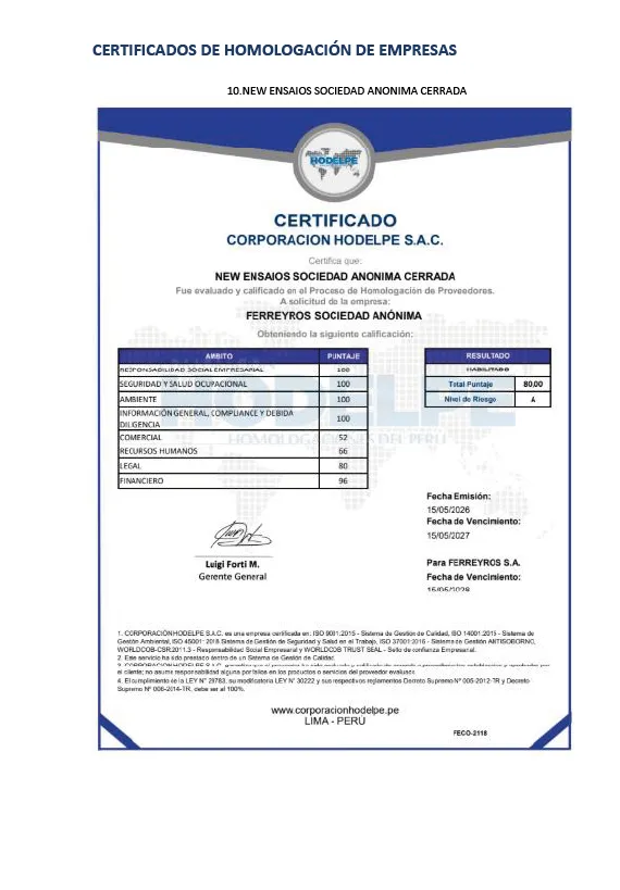 Certificado 10