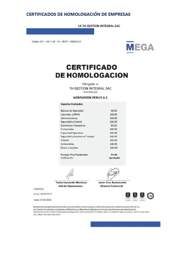 Certificado 14