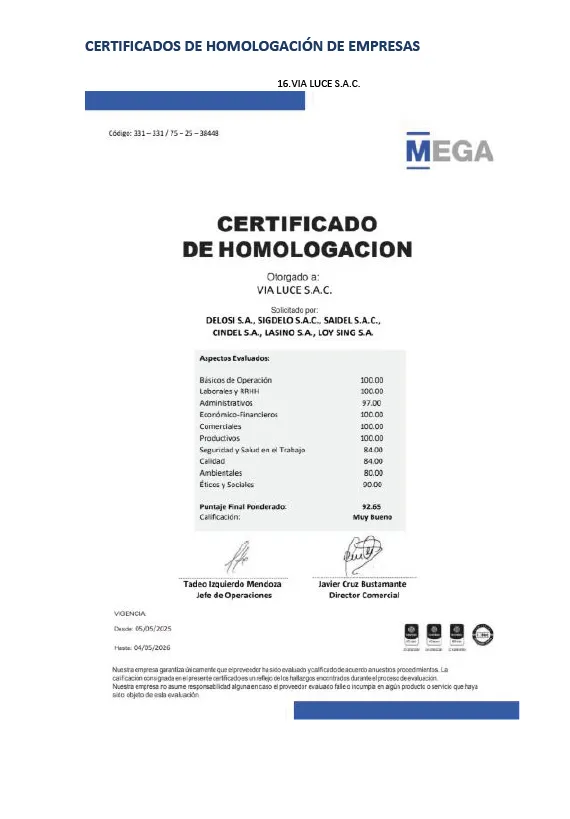 Certificado 16